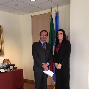 New York: incontro con l'Ambasciatore Sebastiano Cardi, Rappresentante Permanente dell'Italia presso le Nazioni Unite